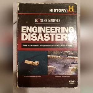 MODERN MARVELS: ENGINEERING DISASTERS DVD box set used.